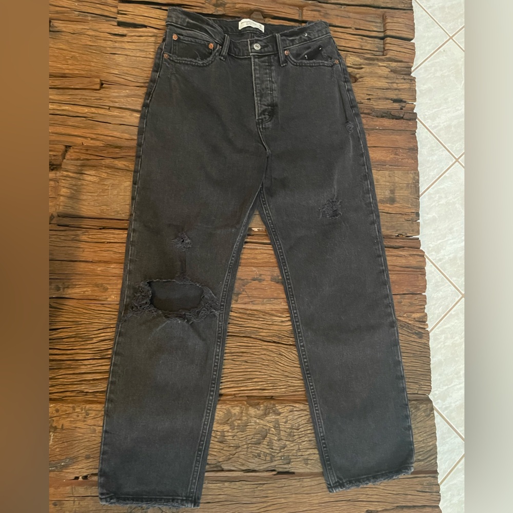 Abercrombie & fitch black jeans